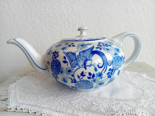 Teekanne rosenthal else - teekanne, blaue